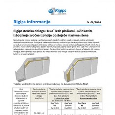 Obloge Rigips DuoTech