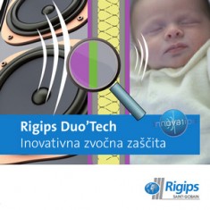 Zvočno izolacijske obloge Rigips DuoTech
