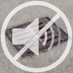Noise-stop – Traffic soundproofing for manholes and drains