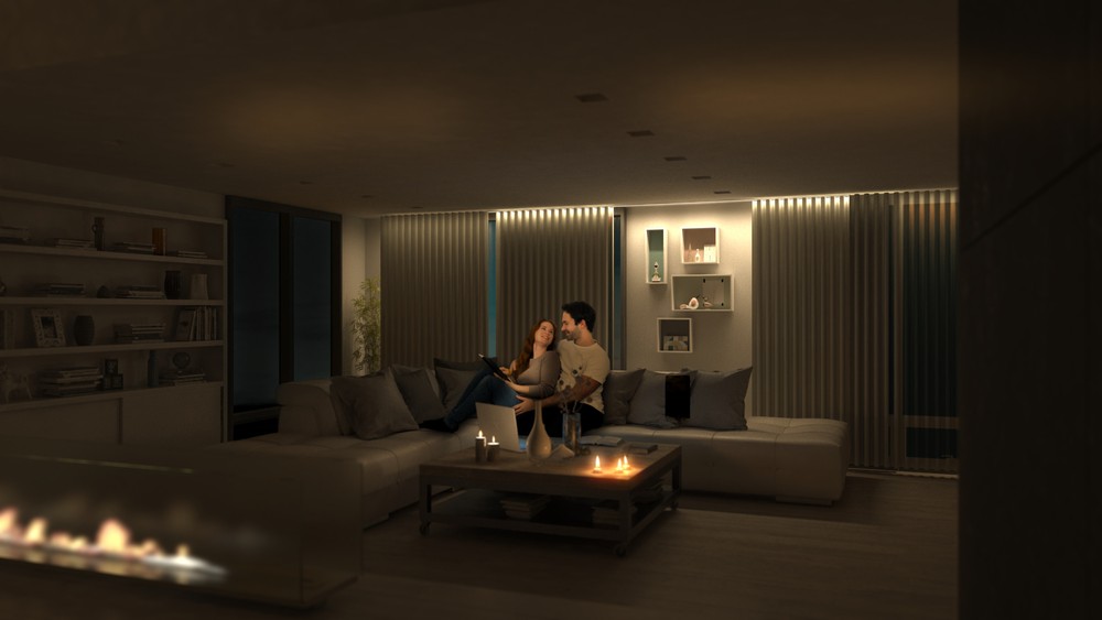 Mavčne plošče s skritimi vodili Nexfour